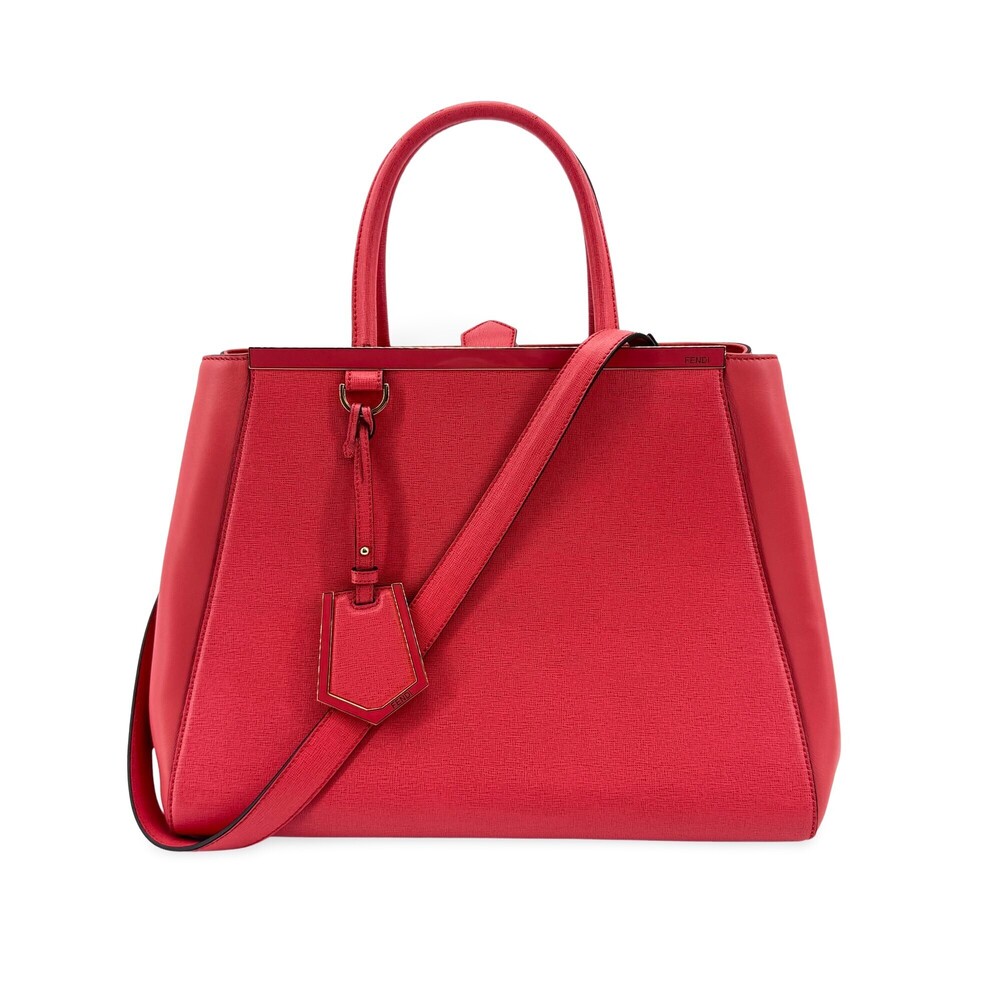 Fendi 2Jours Leather Medium